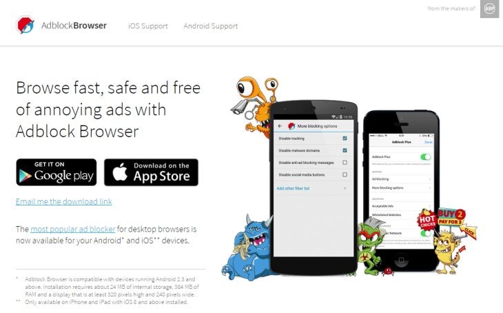 Adblock Plus da el salto y lanza su propio navegador