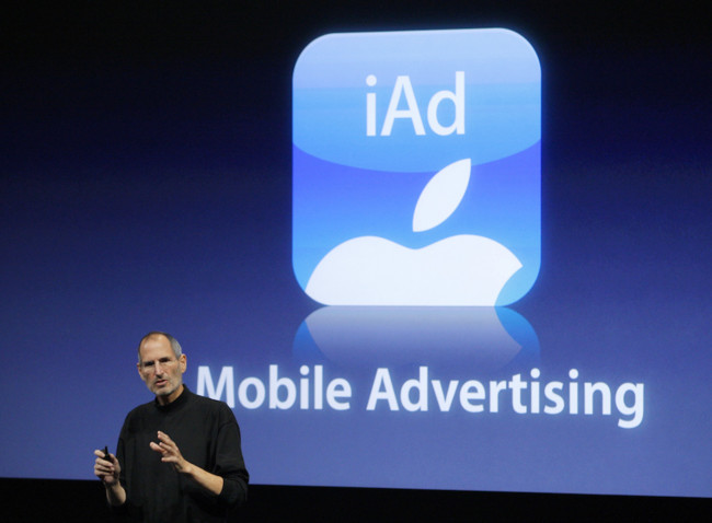 Apple podría cerrar iAd, su plataforma de publicidad móvil
