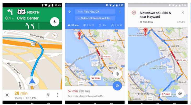 Google Maps se renueva en Android