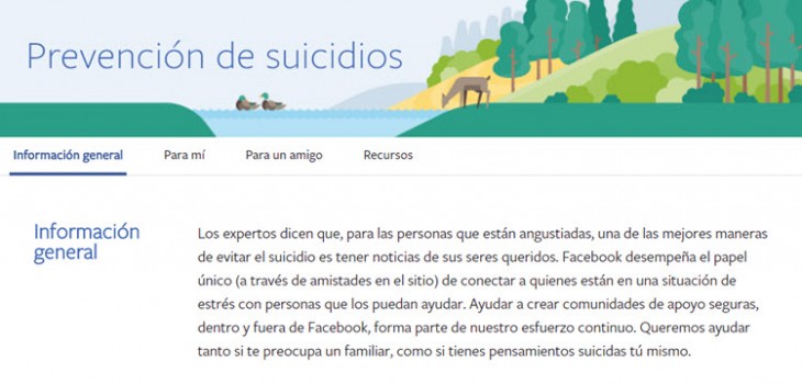 Facebook continúa su lucha contra el suicidio