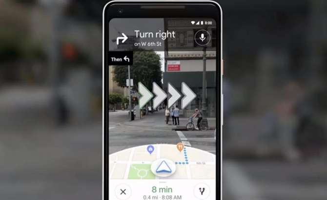 Google Maps llevará la realidad aumentada a la navegación