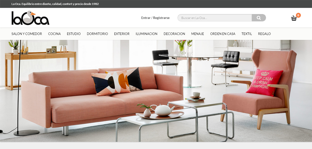 La Oca: nuestro nuevo ecommerce moderno y totalmente responsive