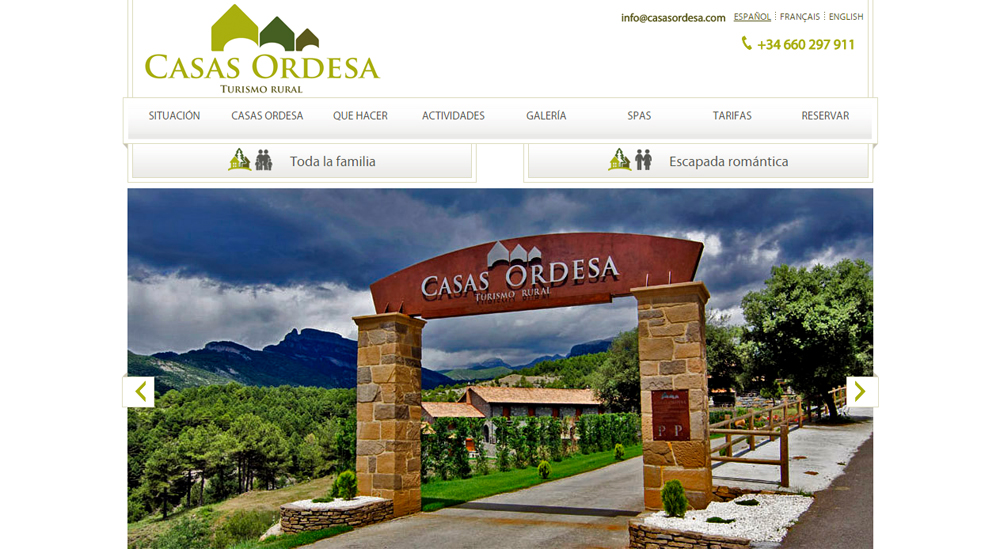 Casas Ordesa Certificado de Excelencia TripAdvisor 2015