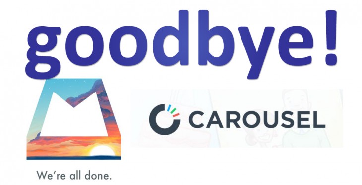 Dropbox cerrará MailBox y Carousel en 2016