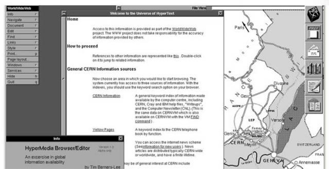 Se cumplen 25 años del primer sitio web