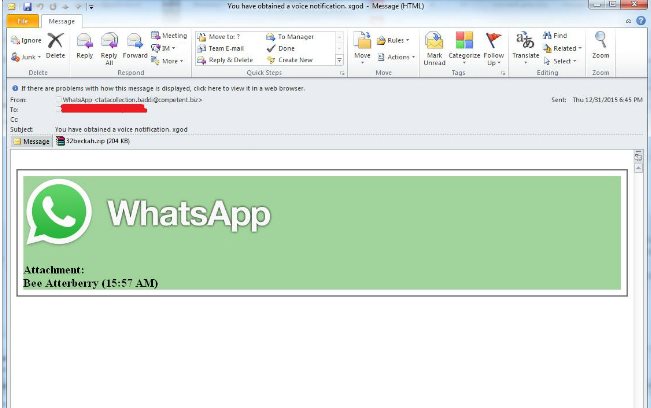 Descubierto un nuevo virus disfrazado de WhatsApp