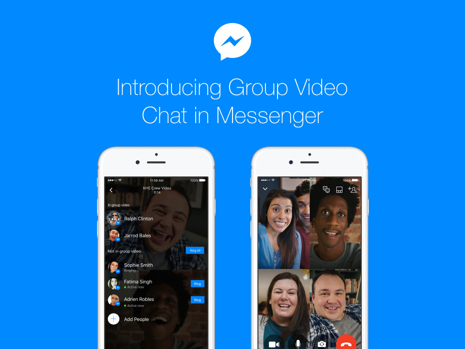 Messenger pone a Skype y Hangouts en su punto de mira