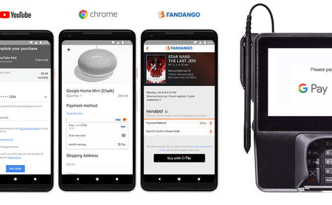 Google unifica todos sus servicios de pagos móviles