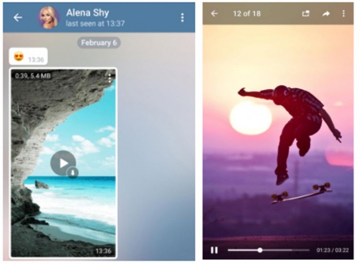 Telegram presenta novedades para su app de Android