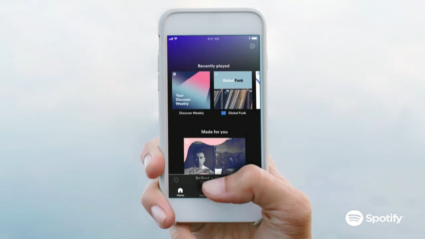 Spotify renueva el servicio gratuito de su app móvil