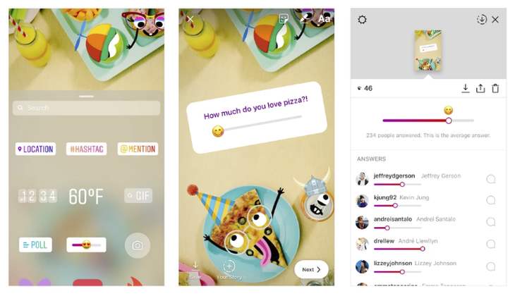 Instagram se renueva con emoticonos interactivos
