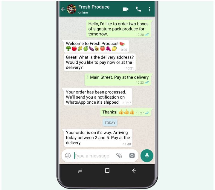 WhatsApp presenta su primera estrategia de monetización
