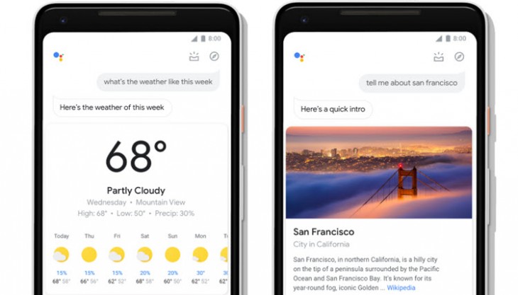 Google presenta novedades en su asistente virtual